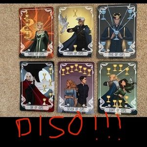 DISO: Fairyloot Throne of Glass Tarot Cards